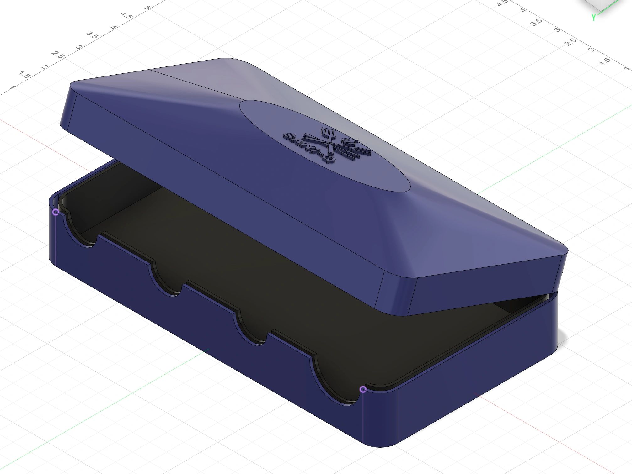 2nd concept in the making — 3D rendered product concept box